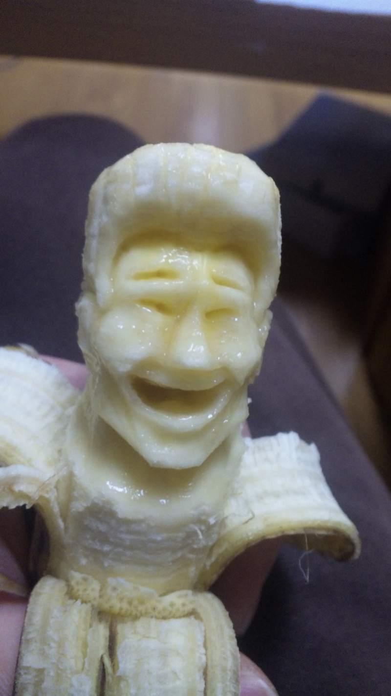 Illustration for article titled This Guy's Art Is Bananas. Literally.